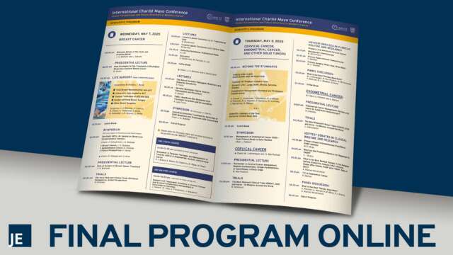 CMC 2025 on Women’s Cancer: Final Program
